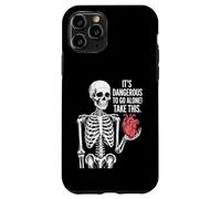 Cœur Squelette It's Dangerous to Go Alone Coque pour iPhone 11 Pro