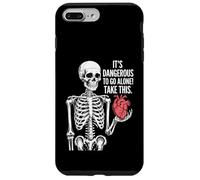 Cœur Squelette It's Dangerous to Go Alone Coque pour iPhone 7 Plus/8 Plus