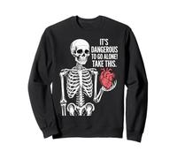 Cœur Squelette It's Dangerous to Go Alone Sweatshirt