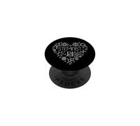 Cœur stéministe | Science, Technologie, ingénierie mathématiques STEM PopSockets PopGrip Adhésif