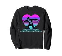 Cœur Synthwave Gorille Dab Gorilles Sweatshirt