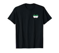 Cœur syrien avec drapeau syrien pour une Syrie libre hommes femmes T-Shirt