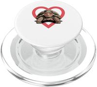 Cœur Tortue Lunettes Tortues PopSockets PopGrip pour MagSafe