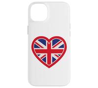 Cœur Union Jack, I Love The United Kingdom, UK, England, Coque pour iPhone 14 Plus