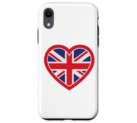 Cœur Union Jack, I Love The United Kingdom, UK, England, Coque pour iPhone XR