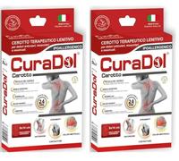 Cura Farma - Curadol - Pansement adhésif anti-inflammatoire naturel pour les douleurs musculaires (1 boîte de 10 unités) (Lot de 2)