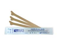 Cura Farma Lot de 100 spatules d'yre en bois stériles pour test de prélèvement et d'endocervical - Original Comment