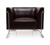 CURACAO 1 places - Fauteuil rembourré Marron