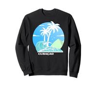 Curacao Palmiers sur Une île des Caraïbes Sweatshirt