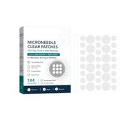 Curalona Microneedle Clear Patches, Patchs Invisibles pour Soin du Visage | Soin visage localisé : patchs à micro-aiguilles invisibles. Diffusion ciblée d'actifs pour une peau nette et revitalisée.