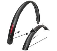 Curana Unisexe - Adulte CLite ilu Kit de Protection de Roue Noir 28"/50mm