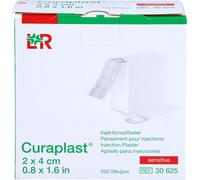CURAPLAST Inj. plâtre sensible 2x4 cm, 250 pcs PFL