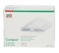 Curapor Pansement Chirurgical Stérile 7x5cm 100 Pièces (32912)