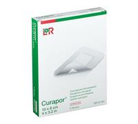 Curapor Pansement Chirurgical Stérile 10x8cm 5 Pièces (32903)