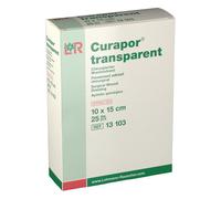 Curapor Transparent Steril 10cm x 15cm 13103 Pansement(S) 25 pc(s)