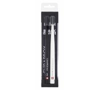 Curaprox 2 Pcs Noir Est Blanc Noir Et Blanc Brosse À Dents