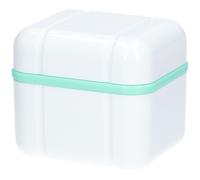 Curaprox BDC Boîte de nettoyage - Pour Prothèses dentaires et appareils de rétention/Menthe, Idéal avec les pastilles de nettoyage BDC 105 / Fabriqué en Suisse