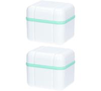 CURAPROX BDC 111 Boîte de nettoyage prothèse dentaires couleur menthe Brosse(S) À Dents 2x1 pc(s)