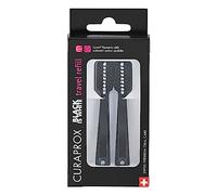Curaprox Black Is White Têtes De Rechange Voyage Pour Brosse Voyage