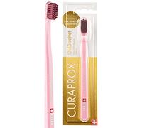 Curaprox Brosse à dents CS 12460 Velvet Soft - Soin des gencives Sensibles | Nettoyage Ultra Doux avec 12 460 Filaments/Emballage unique, Rose-Fuchsia/Fabriqué en Suisse