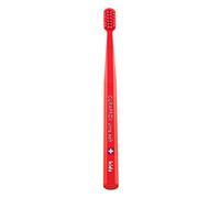 Curaprox Brosse à dents CS Kids- Pour enfants de 4 à 12 ans/Nettoyage en douceur ultra doux | 5 500 filaments Curen® / Rouge/Emballage unique/Fabriqué en Suisse