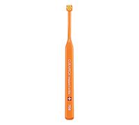 Curaprox Brosse à dents implantaire - Pour implants, appareils orthodontiques et points étroits/Tête pliable ultra compacte pour un nettoyage de précision/Couleur aléatoire/Fabriqué en Suisse