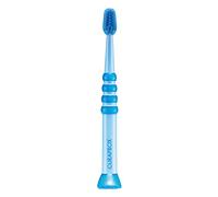 Curaprox Brosse à dents pour bébé Pour nourrissons et tout-petits/Poils ultra doux pour un nettoyage en douceur/Bleu-Bleu/Emballage unique/Fabriqué en Suisse