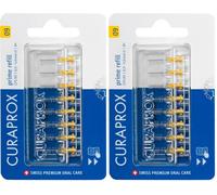 Curaprox CPS 09 Recharge Prime, Lot De 16, Jaune, Fabriqué En Suisse