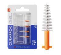 Curaprox CPS 14 Recharge Orthodontie, Lot De 4, Orange, Conçu En Suisse | Recharges De Brossette Interdentaire - Manuel Taille 14, Pour Appareils Dentaires Et Orthodontie, Filaments Ultra-Fins