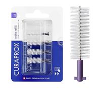 Curaprox CPS 18 Recharge Orthodontie, Lot De 4, Violet, Conçu En Suisse | Recharges De Brossette Interdentaire - Manuel Taille 18, Pour Appareils Dentaires Et Orthodontie, Filaments Ultra-Fins