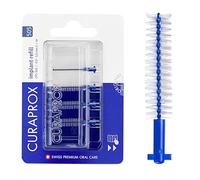 Curaprox CPS 505 Recharge Implants, Lot De 4, Bleu, Fabriqué En Suisse