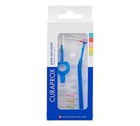 Curaprox CPS Prime Start Pack Mixte Avec CPS 06-011 + UHS 409 Et, Bleu | Diamètre 0,6-1,1mm, Zone De Nettoyage 2,2-5,0mm, Inclut 5 Brossettes Et Support UHS 451, Fabriqué En Suisse