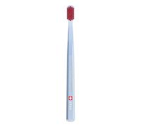 Curaprox CS 3960 Brosse À Dents Extra Douce, Bleu Clair-Rouge, Suisse