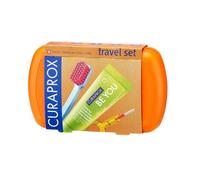 Curaprox - Cs 5460 Kit De Voyage Brosse À Dents Avec Dentifrice « Be You » 2 Brossettes Interdentaires