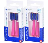 CURAPROX CS 5460 Travel Recharge Rose Brosse(S) À Dents 2x1 pc(s)