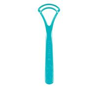 Curaprox CTC 202, Double Lame, Couleur Aléatoire, Fabriqué En Suisse | Grattoir À Double Lame Aux Bords Lisses Et Dentelés Pour Un Soin Efficace De L'Haleine, Emballage Individuel