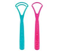 Curaprox CTC 203 Gratte-Langue, Couleur Aléatoire, Fabriqué En Suisse | Pack Duo - Inclut Grattoirs À Une Et Deux Lames Pour Une Haleine Fraîche Et Une Hygiène Bucco-Dentaire Quotidienne