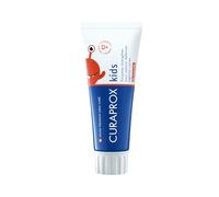 Curaprox Dentifrice kids-sans fluor pour les tout-petits/Saveur fraise/Protection douce dès la première dent / 60ml / Fabriqué en Suisse