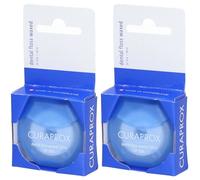 CURAPROX DF 834 fil dentaire 50m ciré menthe 2x1 pc(s)