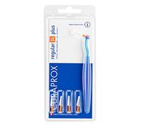 Curaprox Ensemble De Brossettes Interdentaires Cps 14 Regular Plus - Orange, Pour Grands Espaces Interdentaires | Comprend 5 Brossettes Avec Support Uhs 451 | Fabriqué en Suisse