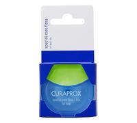 Curaprox Fil dentaire DF 846 Special Care-Fil Dentaire Élastique en Microfibre pour Appareils Orthodontiques, Implants et Couronnes | 30 Pièces/Fabriqué en Suisse