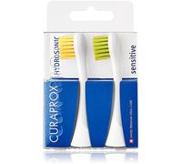 Curaprox Brossettes Hydrosonic Rainbow Sensitive Duo - Pour Un Soin Des Gencives en Douceur Et Un Nettoyage Quotidien | Jaune/vert, Lot De 2 | Compatibles Avec Tous Les Modèles Curaprox Sonic