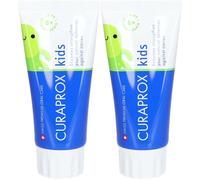 CURAPROX Kids Dentifrice à la menthe dès 6 ans Pâte(S) Buccale(S) 2x60 ml