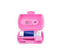 Curaprox Kids Travel Kit Rosa 6-12 Anos