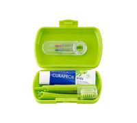 Curaprox Kids Travel Kit Verde 6-12 Anos