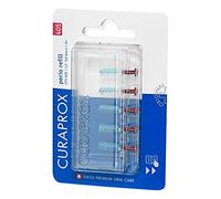 Curaprox Lot de 5 brosses interdentaires CPS 405 perio Refill, rouges, diamètre 1,3 mm, efficacité 5,0 mm, recharge sans support
