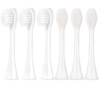 Curaprox Lot de 6 têtes de rechange pour brosse à dents électrique Curaprox Blanc