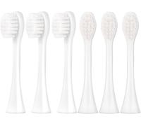 Curaprox Lot De 6 Têtes De Rechange Pour Brosse À Dents Électrique Curaprox Blanc[Z609]