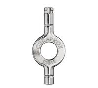 Curaprox Porte-Brossette Interdentaire UHS 409-Manche en Acier Argenté avec Système d'Encliquetage Universel/Paquet Unique/Fabriqué en Suisse