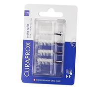 Curaprox Recharge de Brosse Interdentaire Ortho-Taille 18 pour Appareils Orthodontiques et Soins Orthodontiques/Filaments Ultra-Fins pour un Nettoyage Précis/Violet/Pack de 4 / Conçu en Suisse
